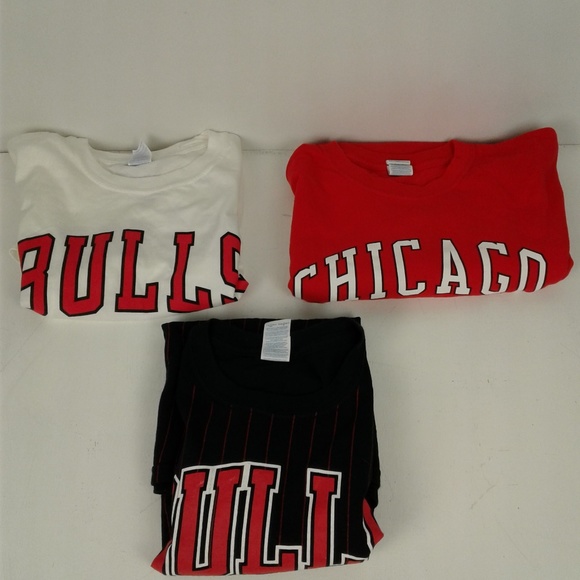 Gildan Other - Lot of 3 Chicago Bulls Seasons 50 Jerseys i